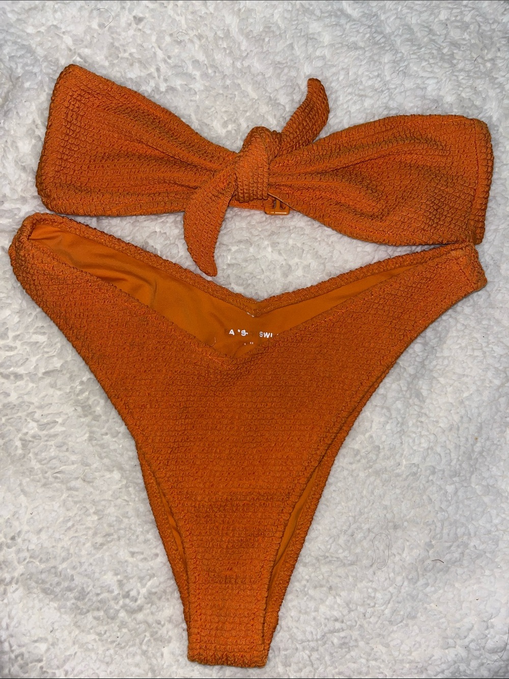 Beautiful sand color bikini!